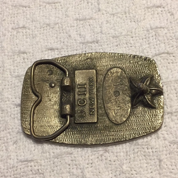Vintage CII New York Belt Buckle - Picture 6 of 8